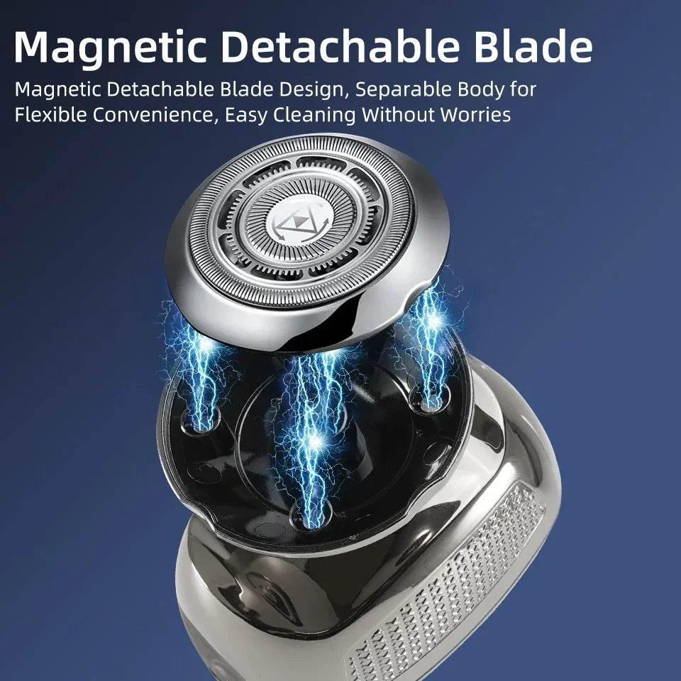 Shaver for Men Electric Shaver Bald Head Shaver 5 in 1 Hair Clipper for Bald Man Beard Trimmer Shaving Machine Bald Head Razor - Empire P.E