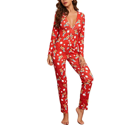 Women's Christmas Pajamas - Empire P.E