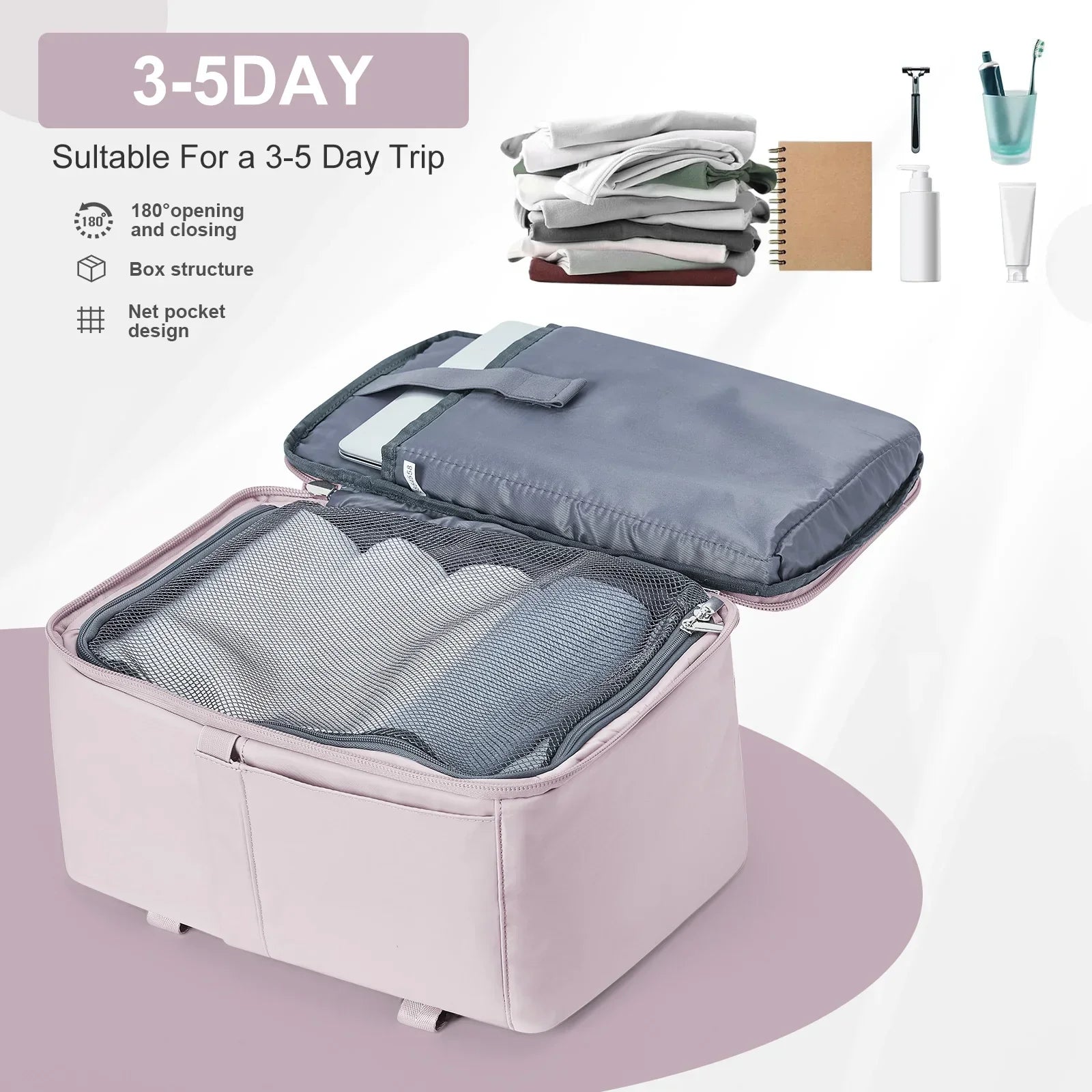 Women's Backpack Travel Suitcase Cabin Bag Aircraft - Empire P.E