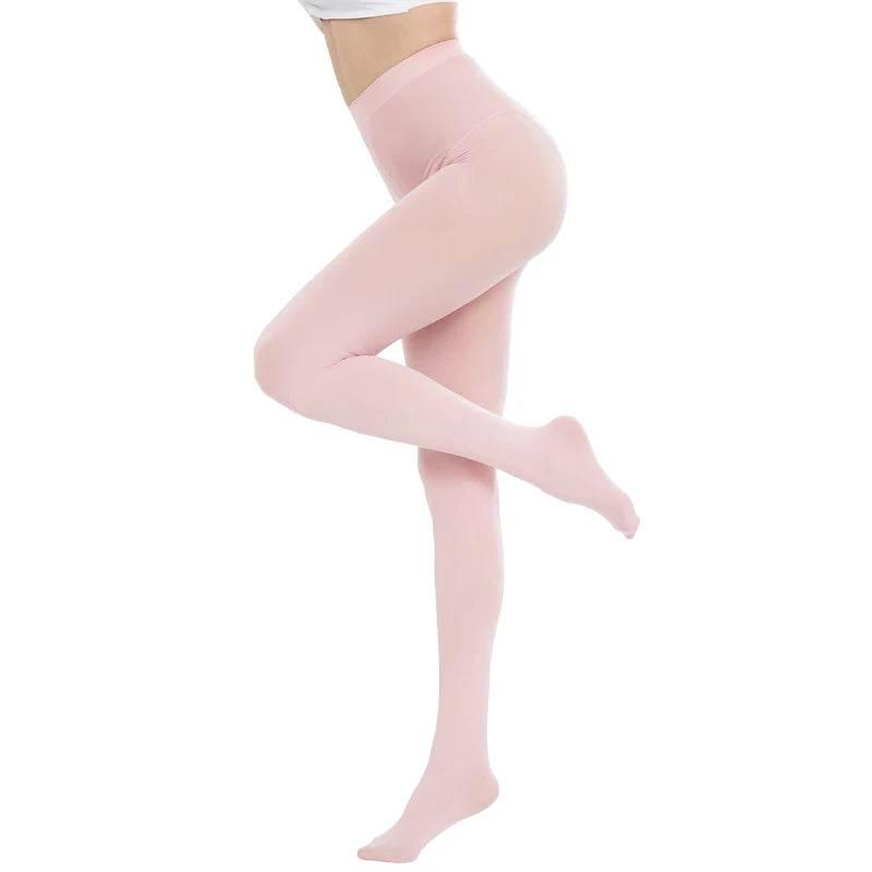Plus Size Women Sexy Long Stockings Candy Color - Empire P.E
