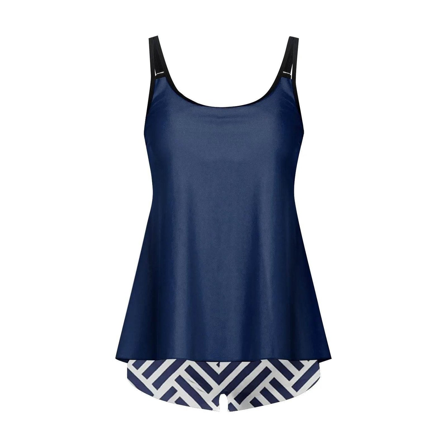 2024 Personality Popular Women's Swimsuit Sexy Printed Vest Shorts Swimsuit Two-Piece Set Soft And Comfortable Swimwear - Empire P.E