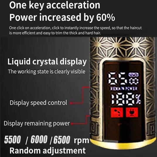 New WaterProof Professional Electric Shaver for Men Razor for Men Mower Beard Trimmer Barber Shaving Machine T9 Hair Clipper - Empire P.E