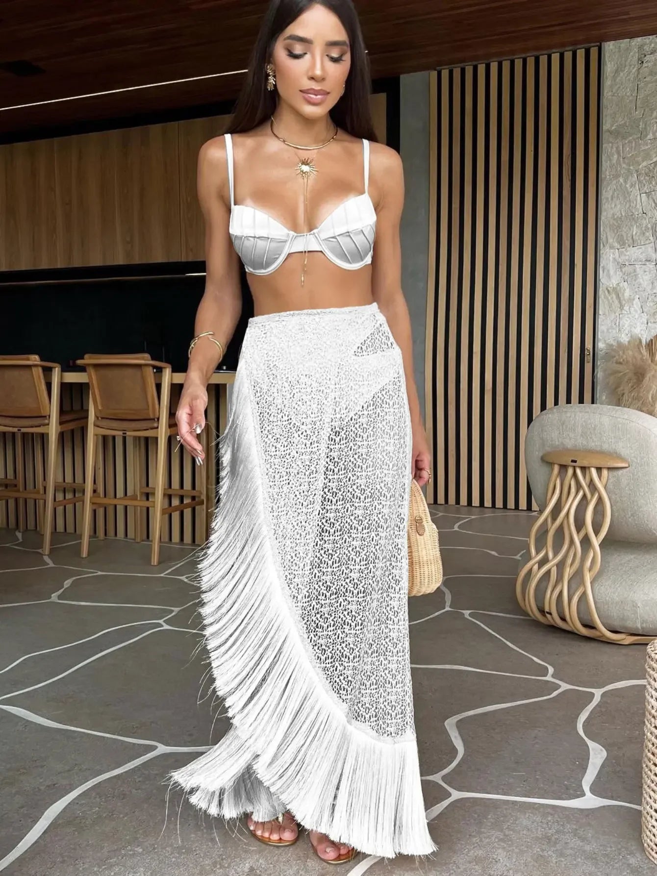 Sexy 3Pieces Push Up Bikini Set