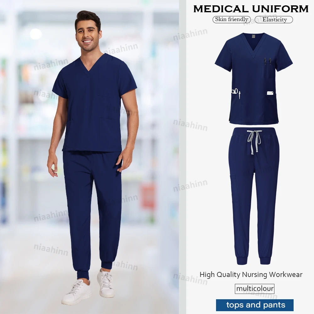 Wholesale Scrub Uniforms Medical Jogger Set - Empire P.E