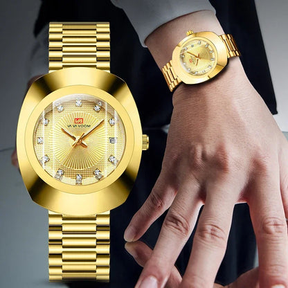 Gold Men Wrist Watch 2025 Top Brand - Empire P.E