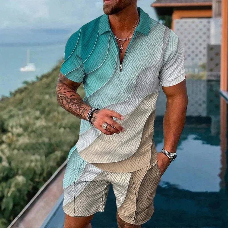 Hawaiian Tracksuit 2pcs Sets - Empire P.E