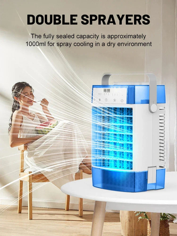 4 IN 1 Portable Air Conditioners Cooling Fan - Empire P.E