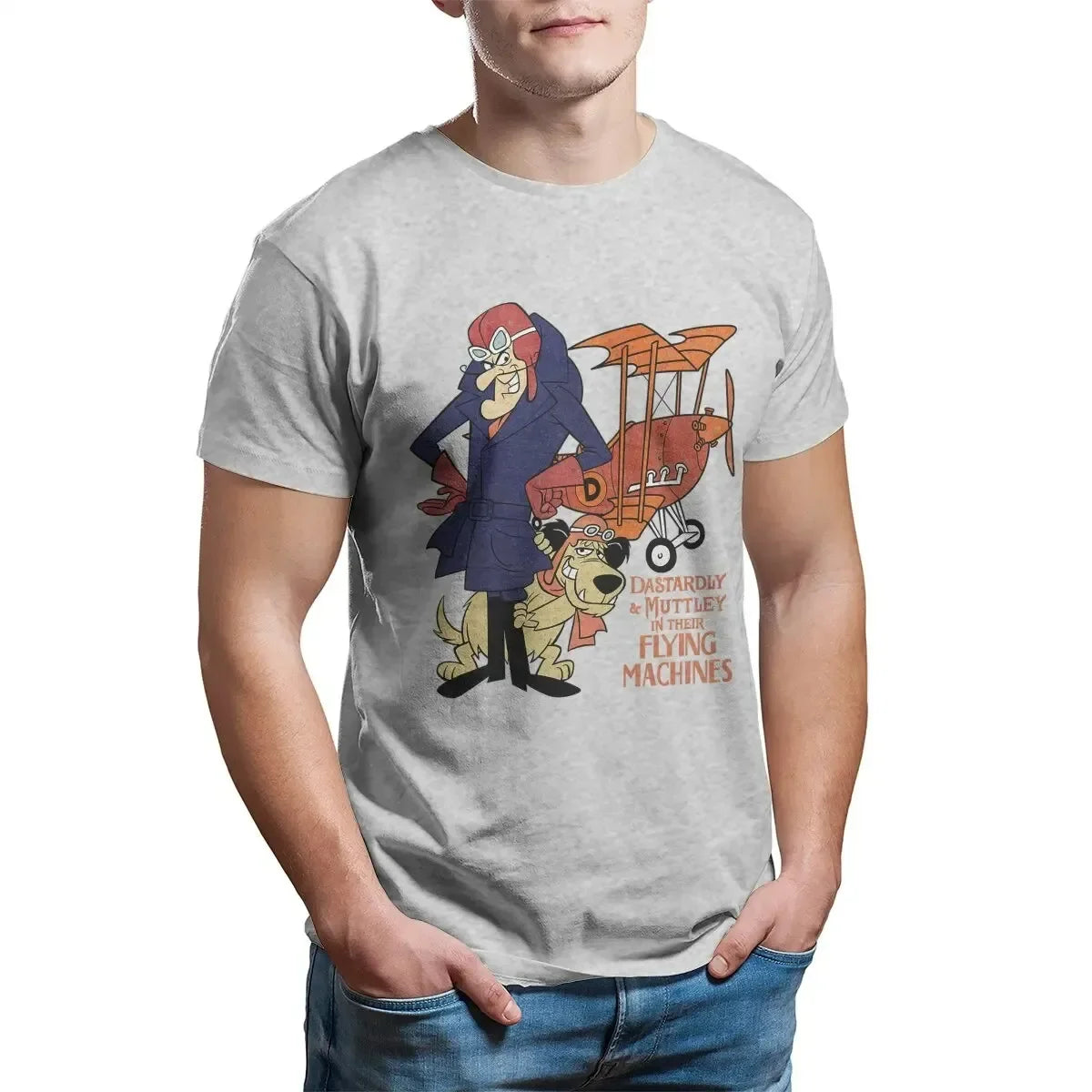Men's Cartoon Graphic Printed T-Shirts