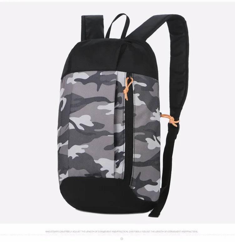 Outdoor Sports Light Weight 10L Waterproof Backpack Travel Hiking Bag Zipper Adjustable Belt Camping Knapsack Men Women Child - Empire P.E