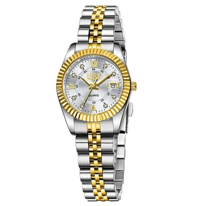 LIGE Top Luxury Watches For Women Vintage Fashion Ladies Watch Waterproof Date Stainless Quartz Wristwatches Reloj Mujer 2025 - Empire P.E