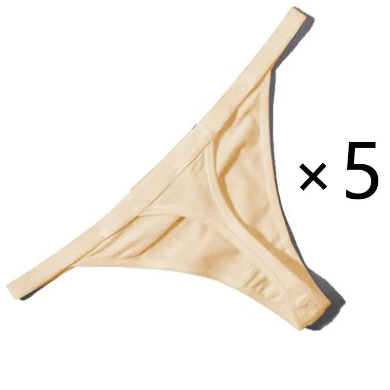 5PCS/Set Women Cotton G-string Panties Thongs Underwear - Empire P.E