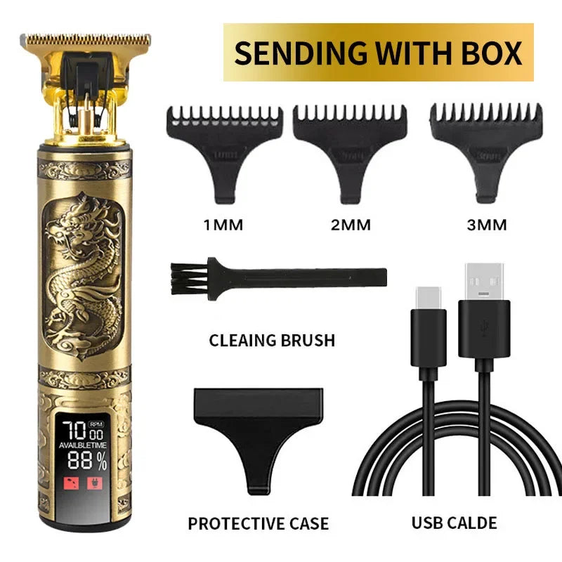 Electric Wireless Facial Hair Trimmer Clipper - Empire P.E