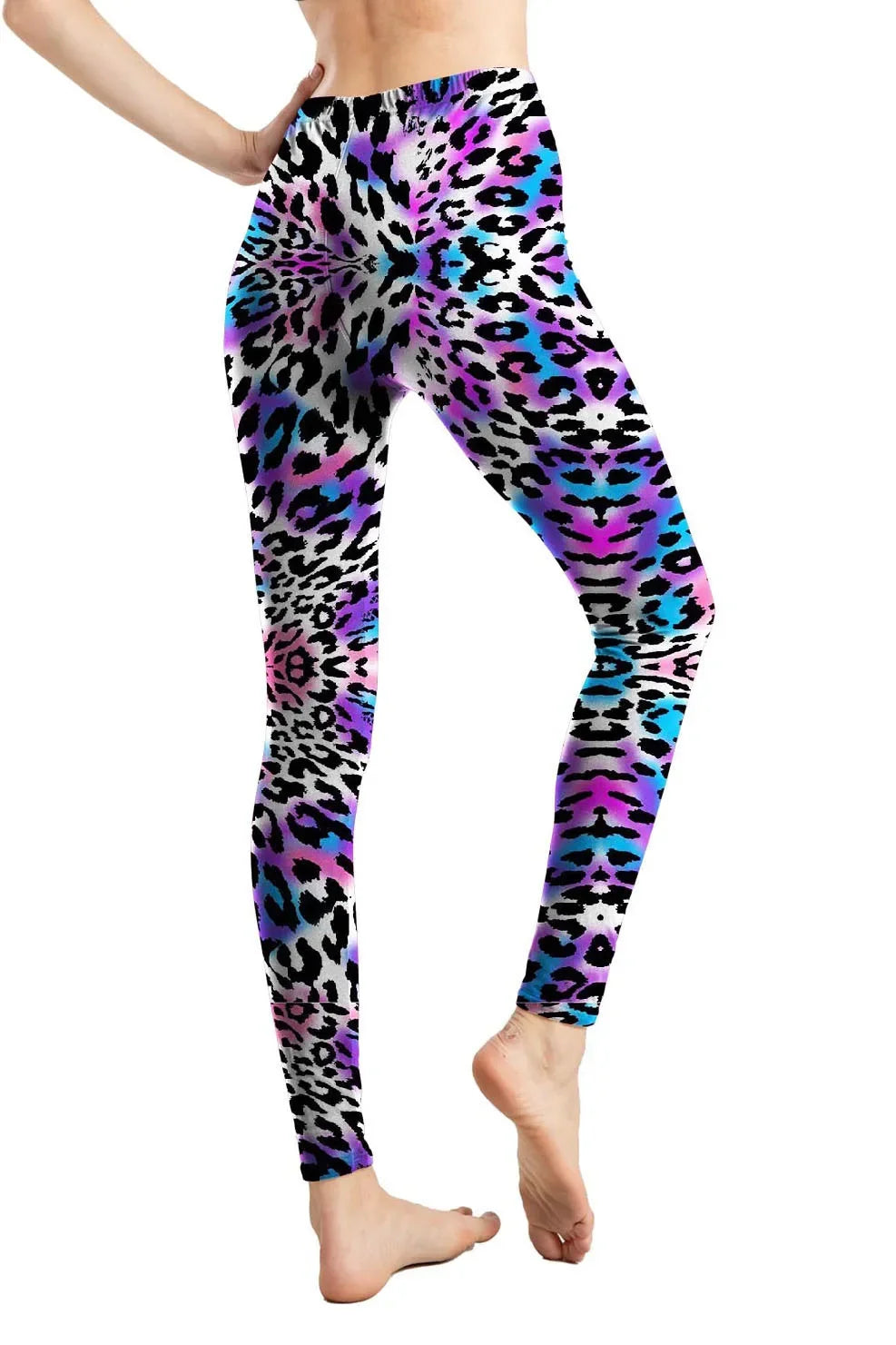 Leopard Leggings Printed High Waist - Empire P.E
