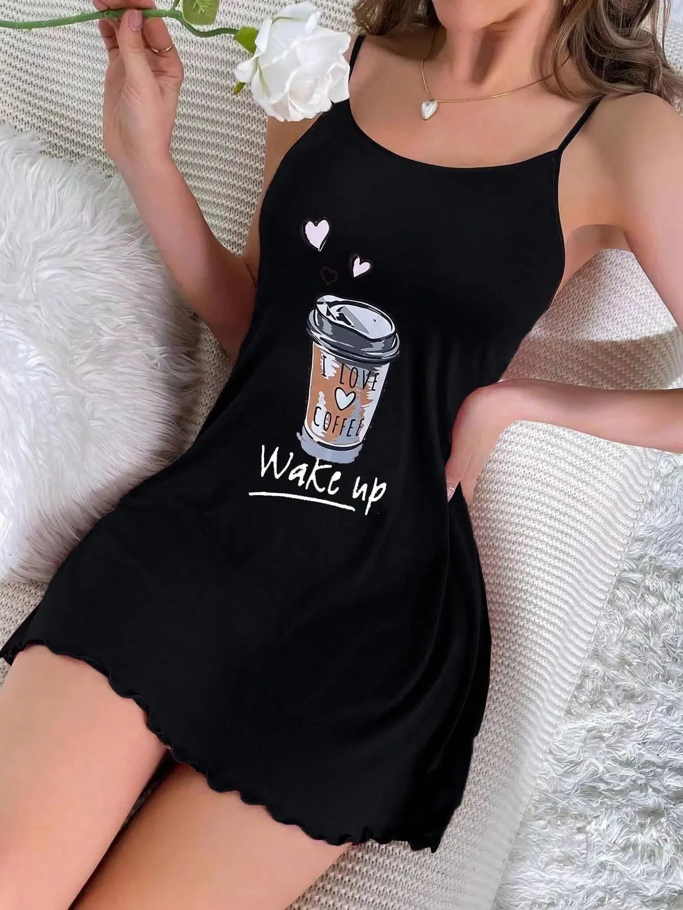 Women's Suspender Nightgown - Empire P.E