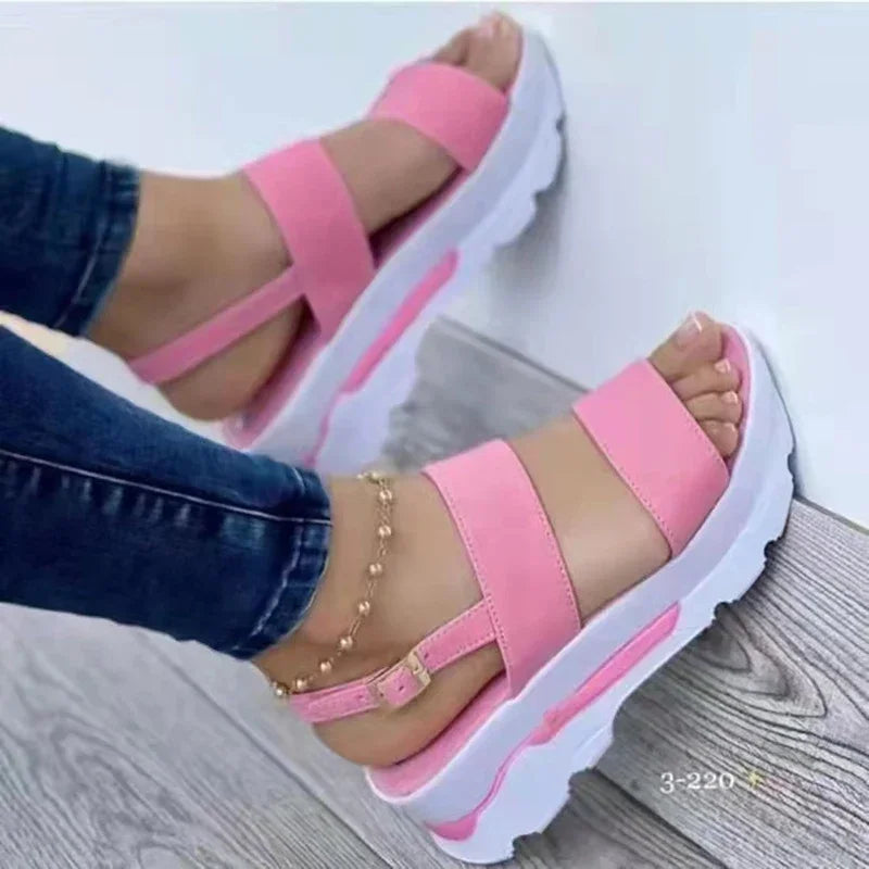 Female Footwear Wedges Shoes - Empire P.E