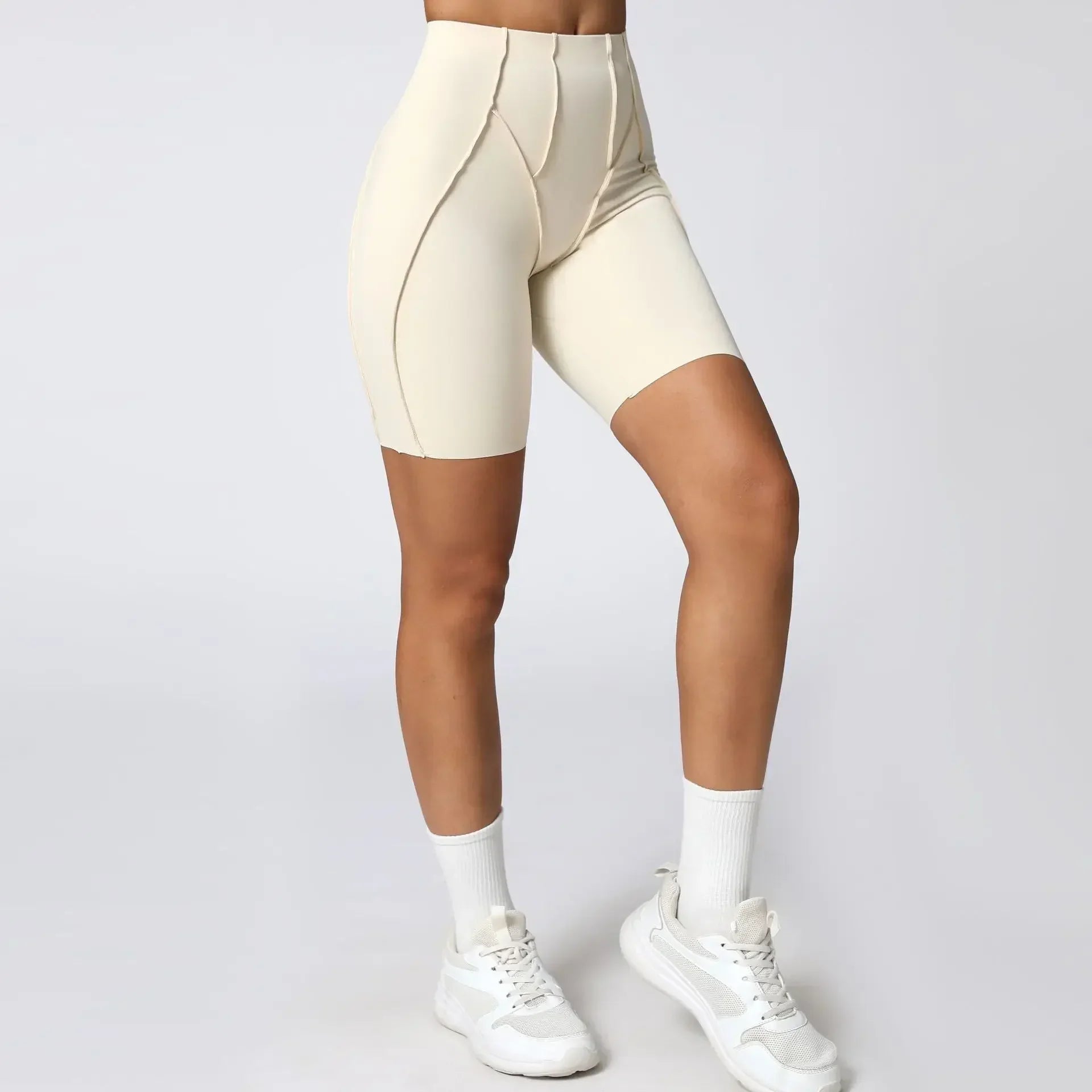 Seamless Yoga Shorts Sports Fitness High-waisted Tight-fitting - Empire P.E