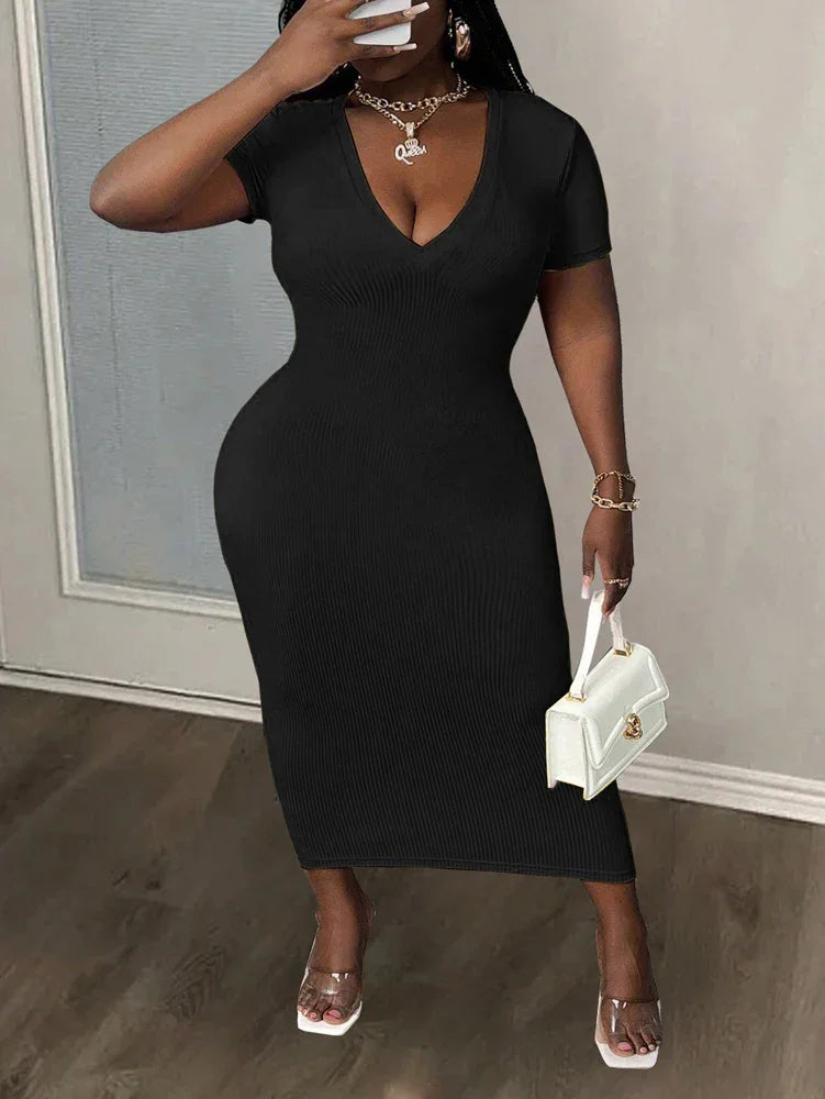 Plus Size 2025 Summer New Dresses - Empire P.E