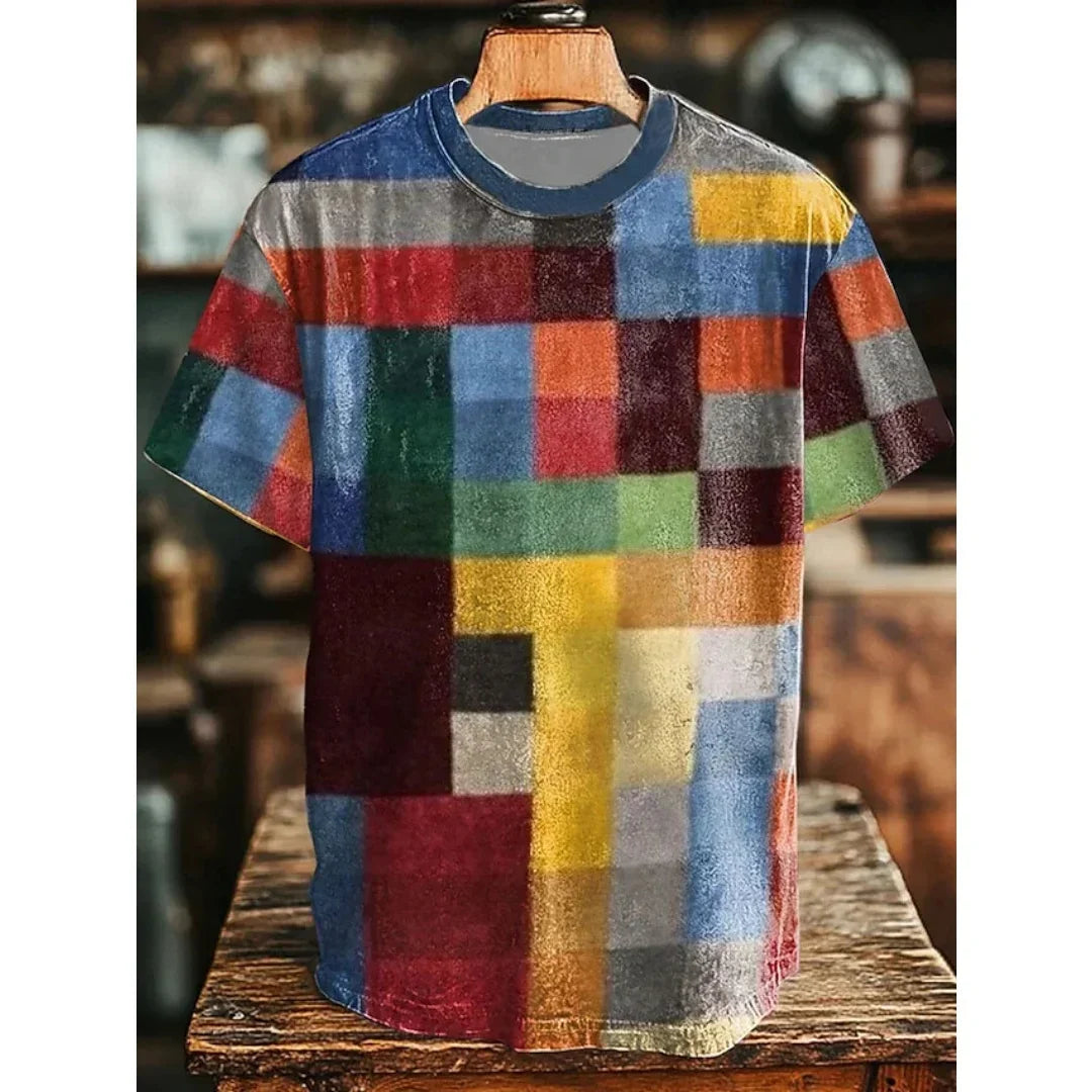 Men's Retro Print T-Shirts - Empire P.E