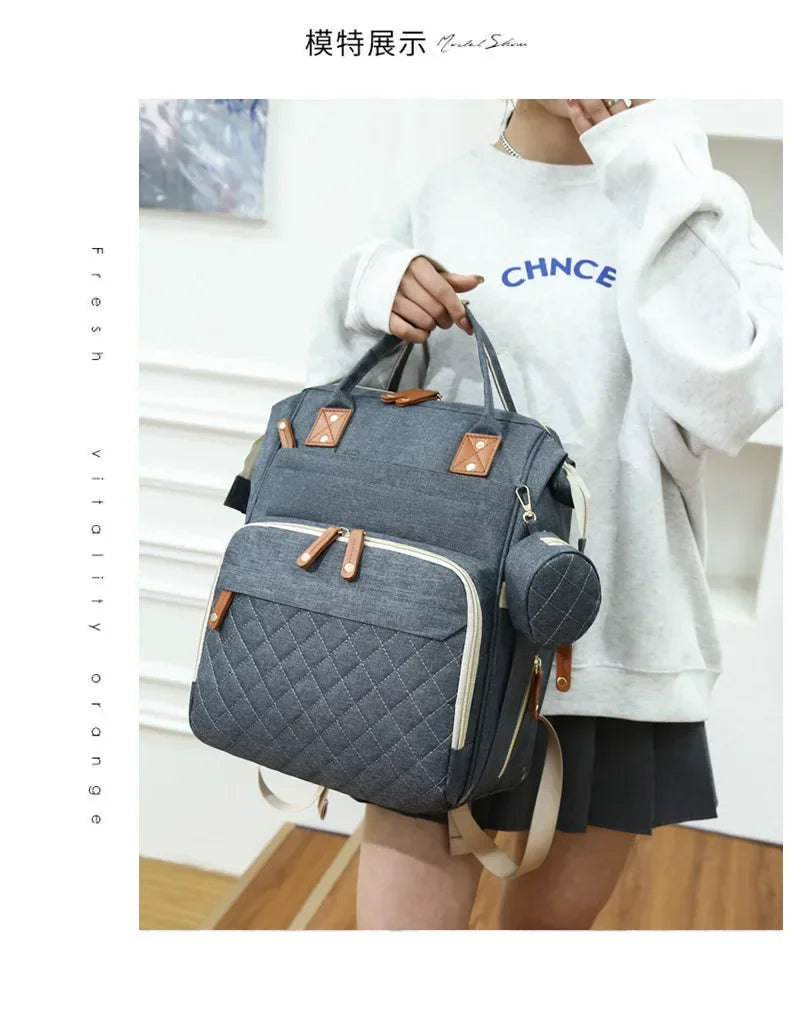 USB Diaper Bag Backpack - Empire P.E