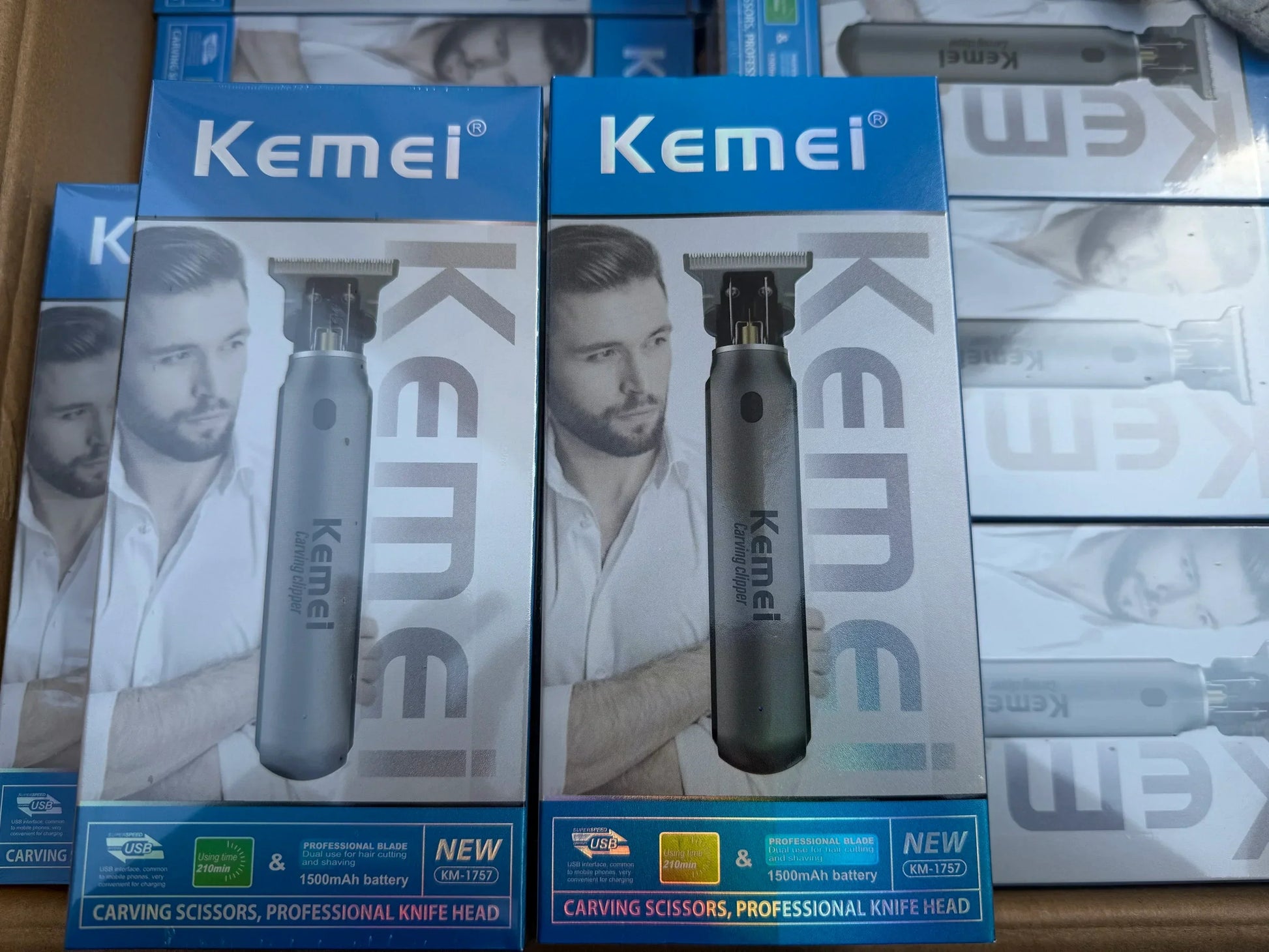 USB charging Zero-cut Blade Cordless Hair Trimmer - Empire P.E