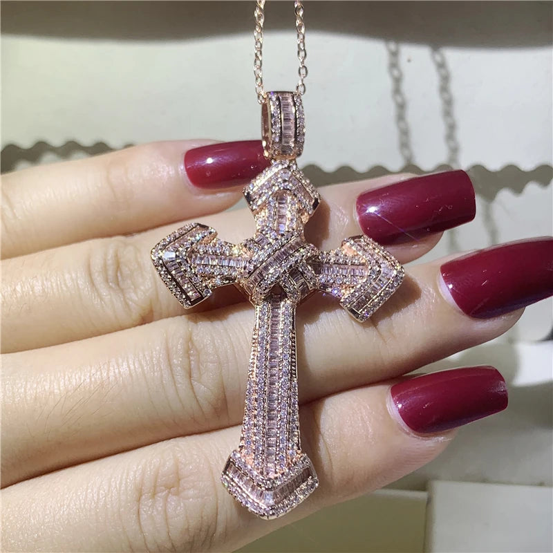 Long Cross Pendant