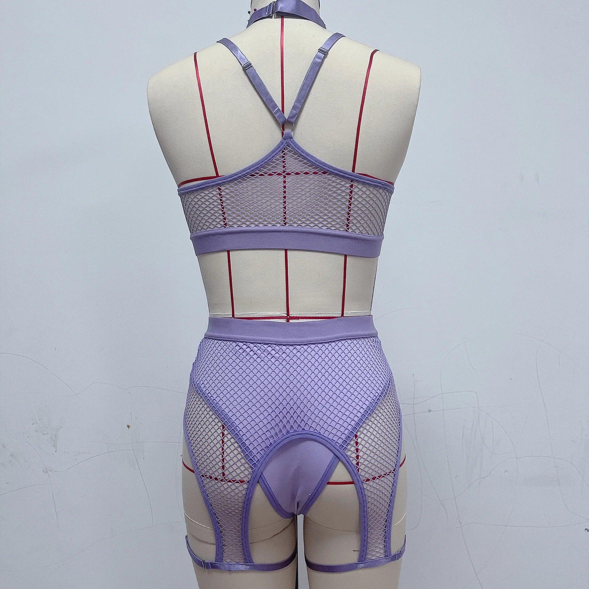 Sexy Bodysuit Mesh Bikini Sets - Empire P.E