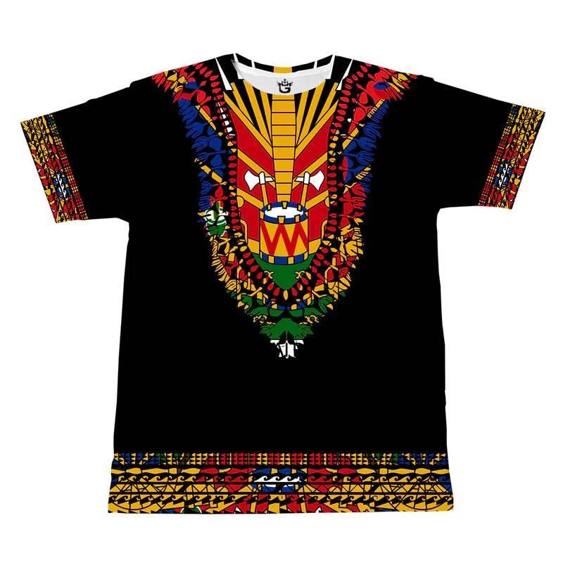Haitian Flag T-shirt Men 3D Print Haiti Emblem Symbol Vintage T Shirts Summer Fashion Streetwear Short Sleeve Y2k Mens Clothing - Empire P.E