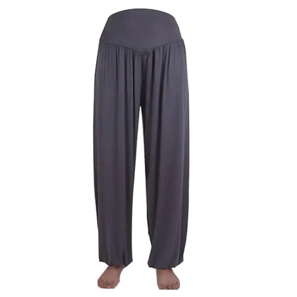 Women's Yoga Pants Comfy Harem Loose Long Pants Belly Dance Boho Sports Wide Trousers Women High Waist Yoga Pants Yoga Clothing - Empire P.E