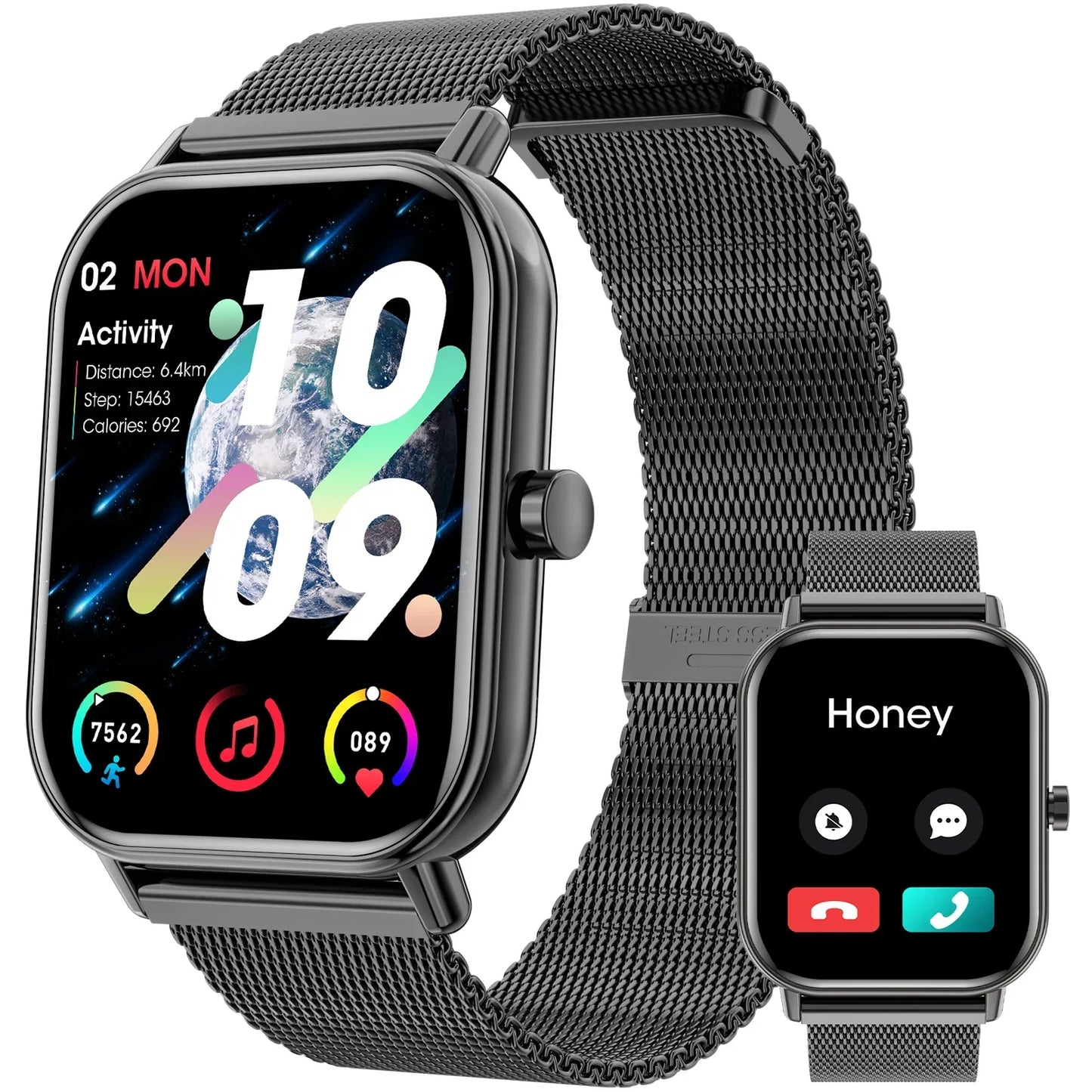 Karchilor 2025 Smartwatch, 1.85 High-Definition Large Screen