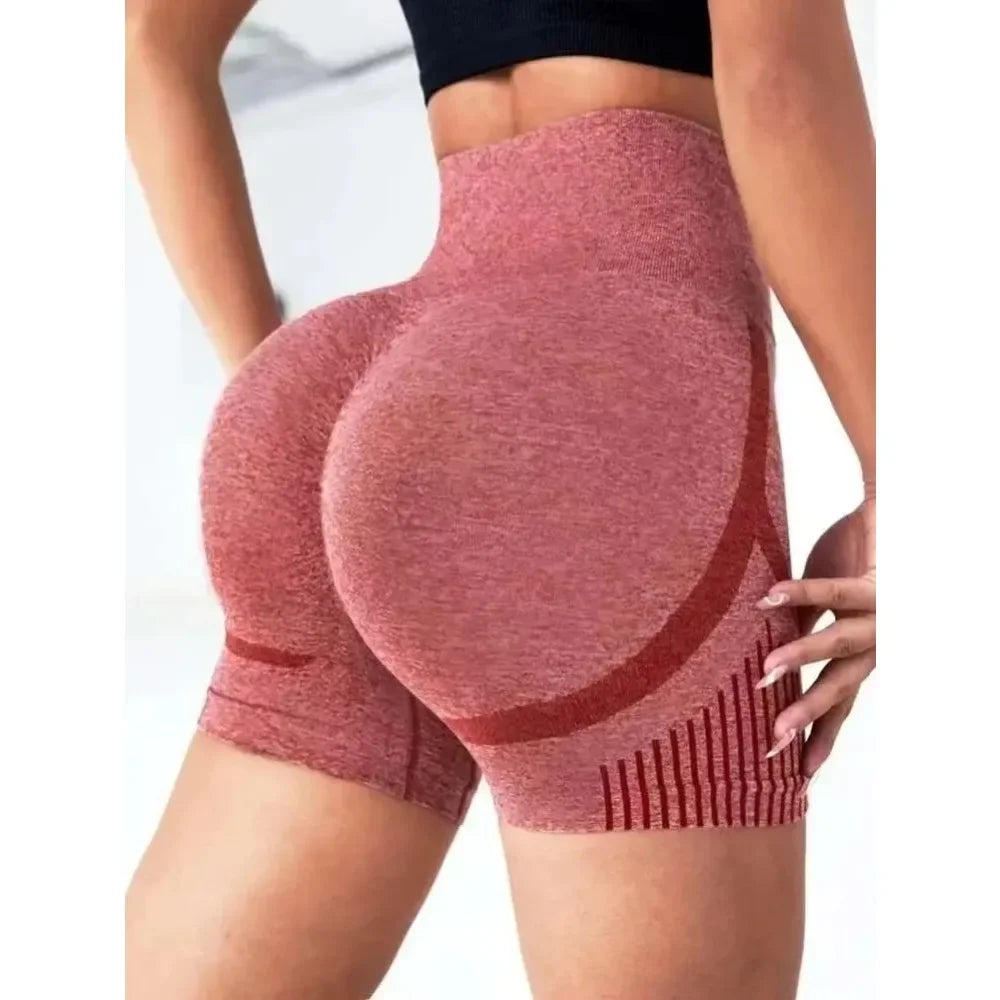 Women Yoga Shorts High Waist Workout Shorts