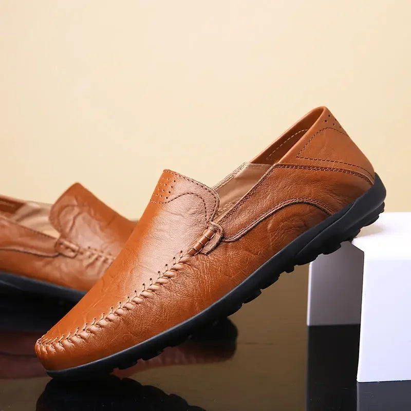 2025 New Handmade Leather Casual Shoes For Men - Empire P.E