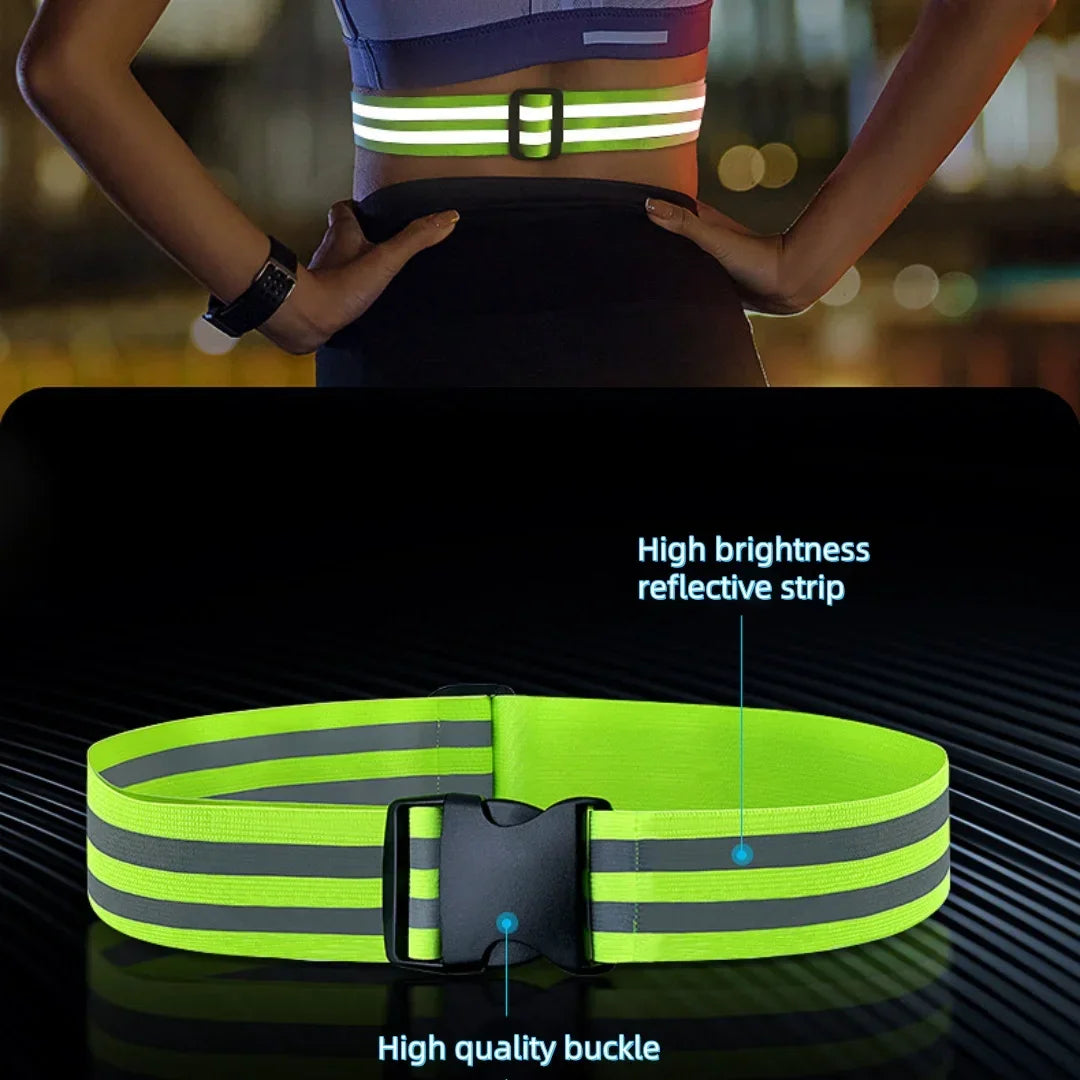 Adult Reflective Vest for Night Running Fitness Cycling Safety