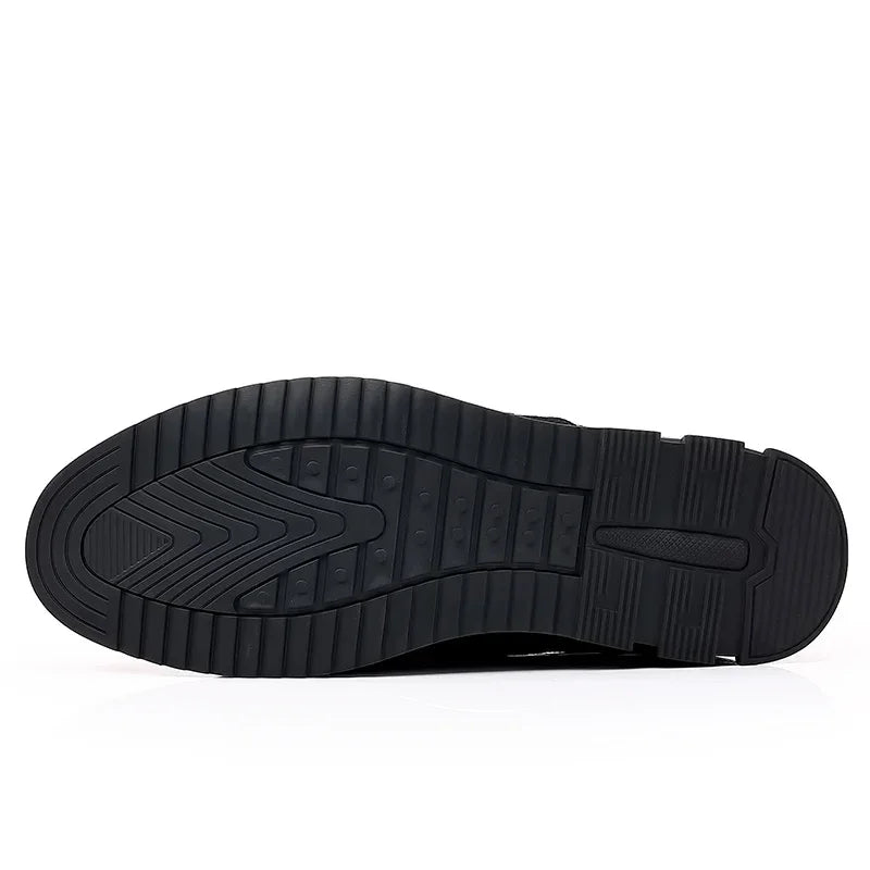 Men Business Casual Shoes Slip-on PU Leather Shoes - Empire P.E