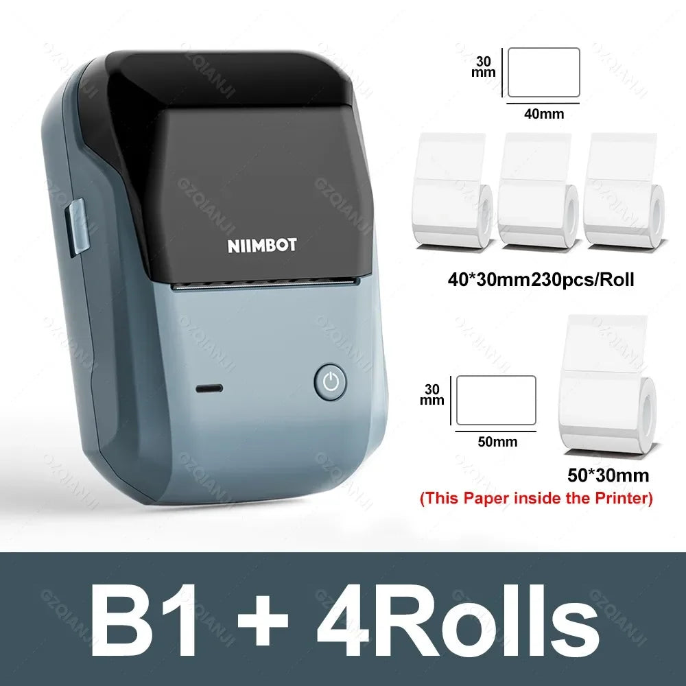 Portable Thermal Printer With Tapes 2 Inch Adhesive - Empire P.E