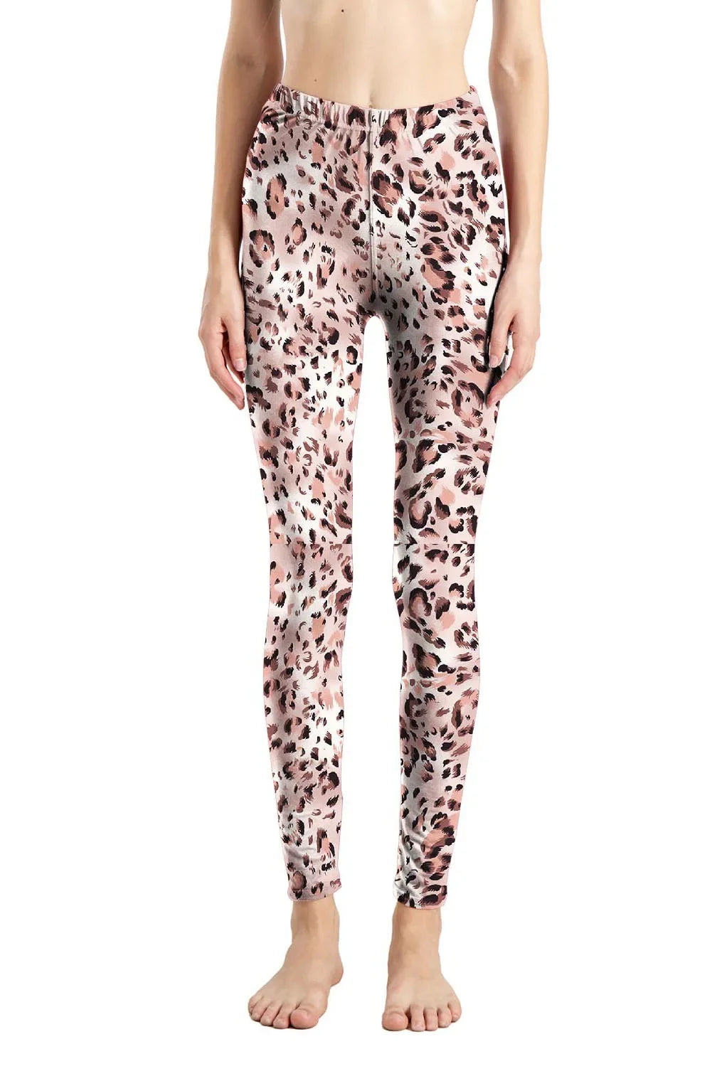 Leopard Leggings Printed High Waist - Empire P.E
