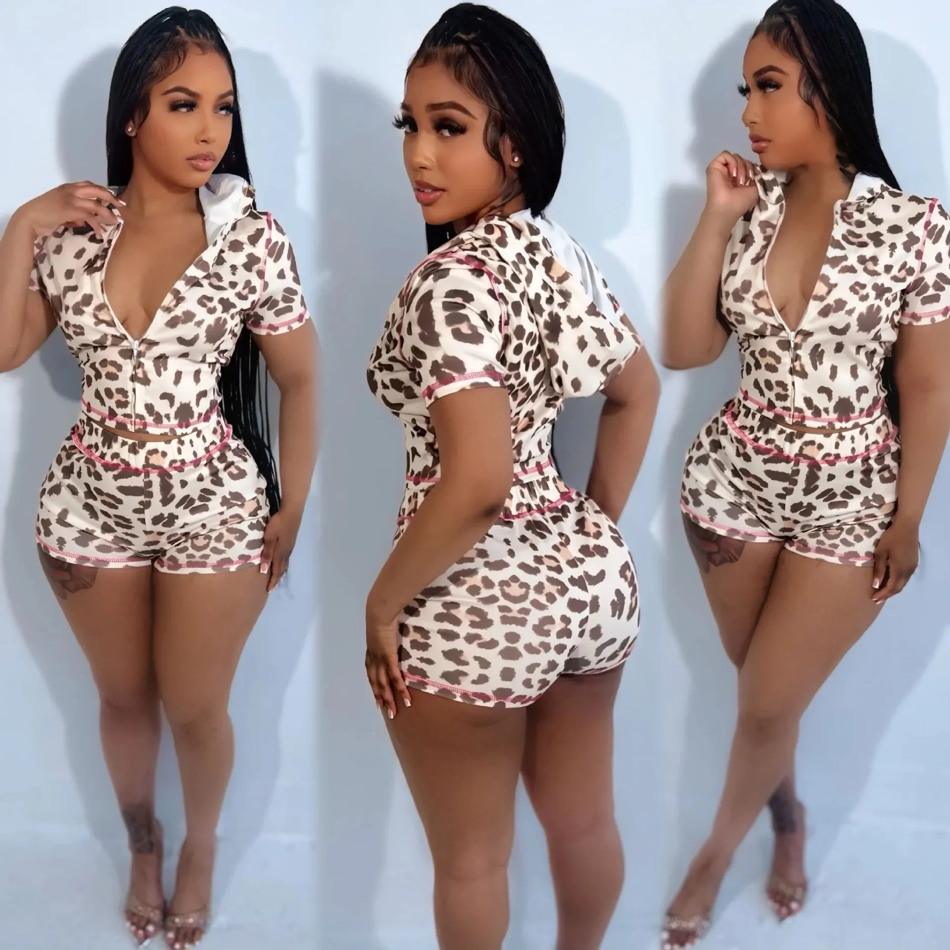 2025 Streetwear Active 2 Piece Set Tracksuit - Empire P.E