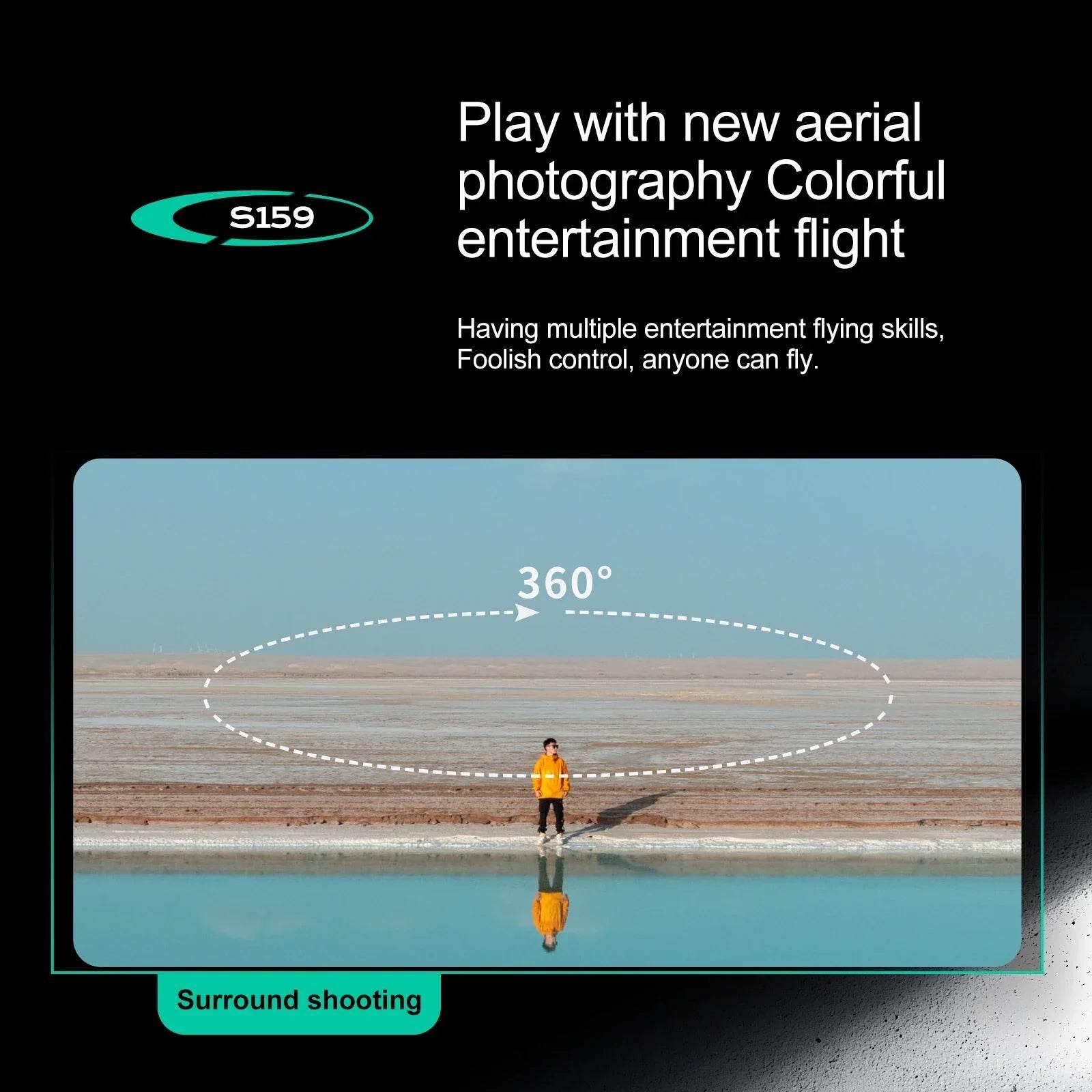 2024 New S Drone Professional 8k Camera Four-Axis Aerial Photography with Screen Remote Control 5G WIFI GPS FPV Dron RC 5000M - Empire P.E