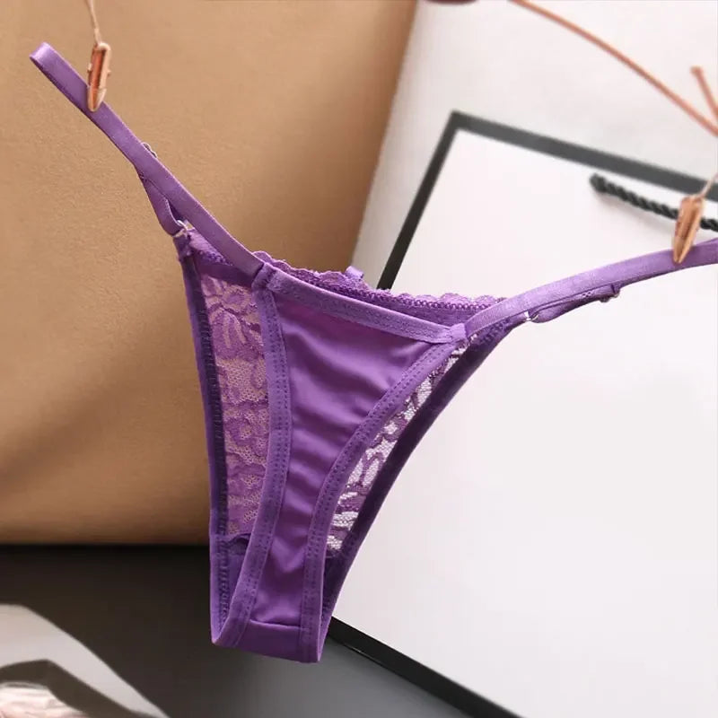 Sexy Lace See-Through Thong For Women Panties - Empire P.E
