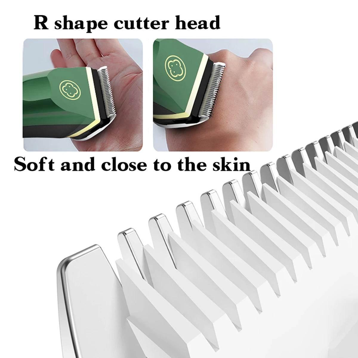 Madeshow 982F 986F Newest Rechargeable High Speed Motor Cordless Waterproof Detachable Electric Body Hair Trimmer for Men - Empire P.E