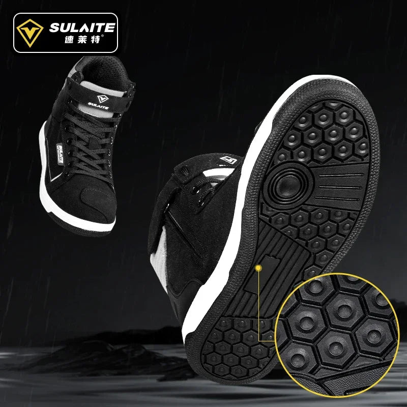Motorcycle boots Breathable Anti-fall Rider Road Racing Casual Shoes - Empire P.E