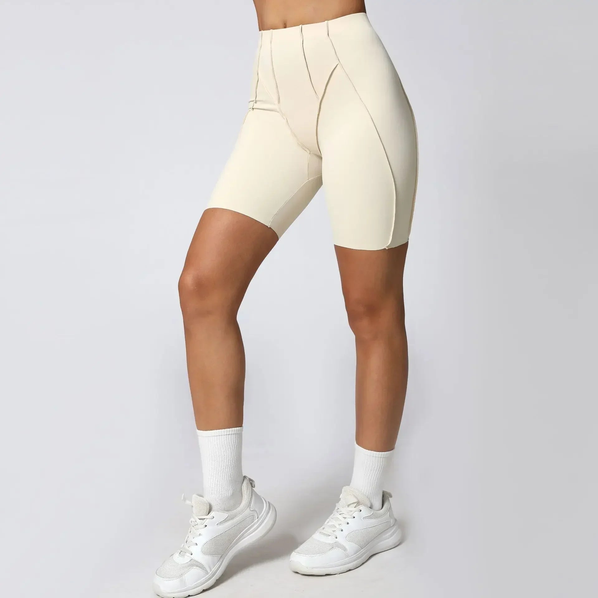 Seamless Yoga Shorts Sports Fitness High-waisted Tight-fitting - Empire P.E