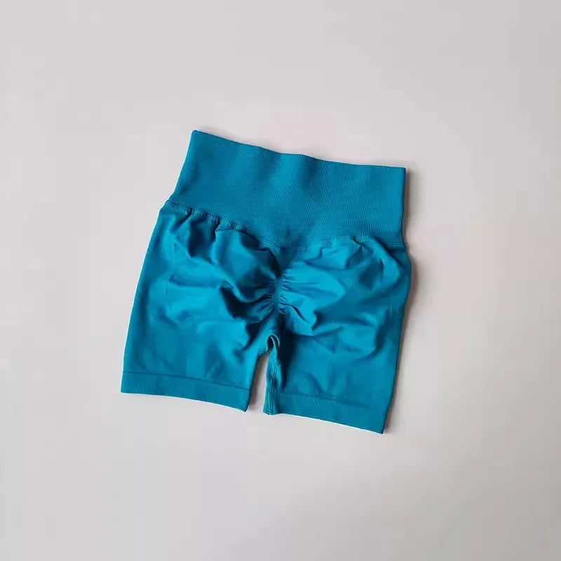 Women's High-Waist Breathable Yoga Shorts