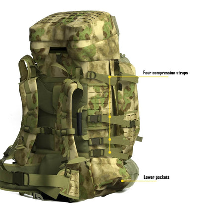 Military ILBE Army Large Rucksack with Detacheable Tactical Assault Backpack - Empire P.E