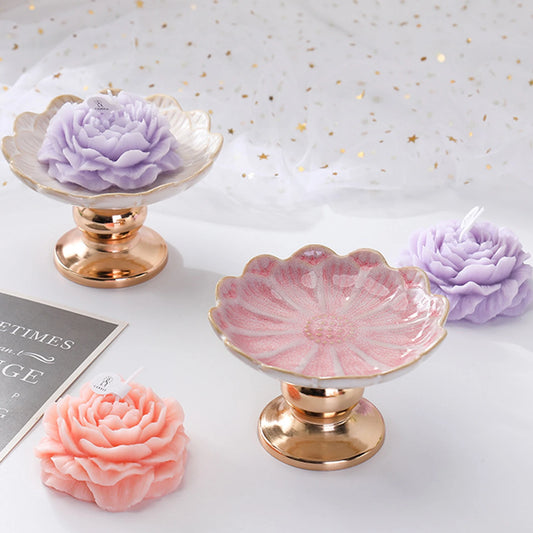 Tall Ceramic Candle Holders