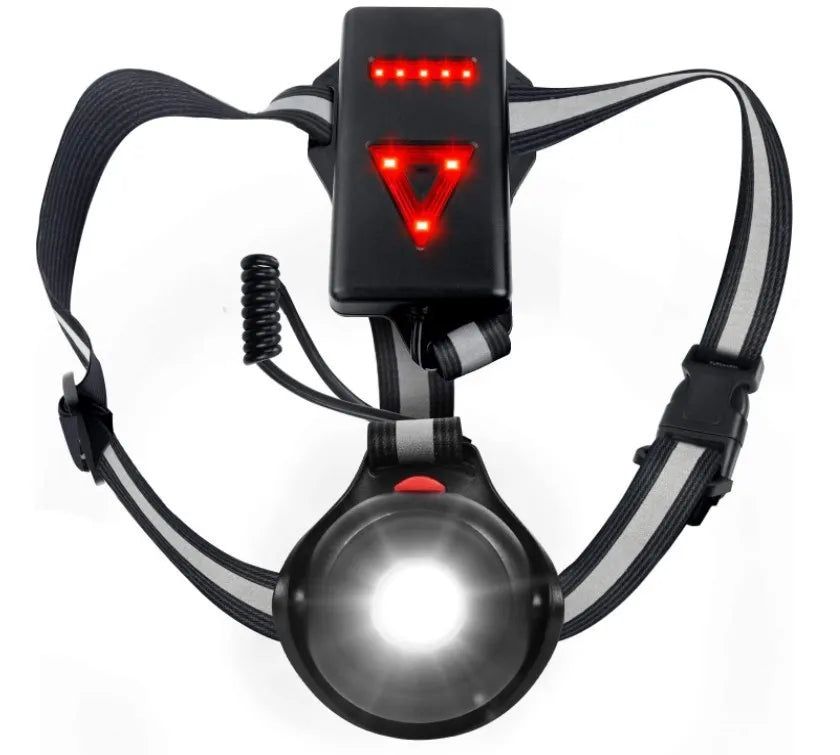 USB Jogging Light LED Chest Light Rear Warning Light