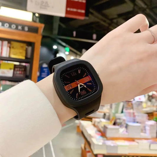 Fashion Women Watches Big Square Ladies Quartz - Empire P.E
