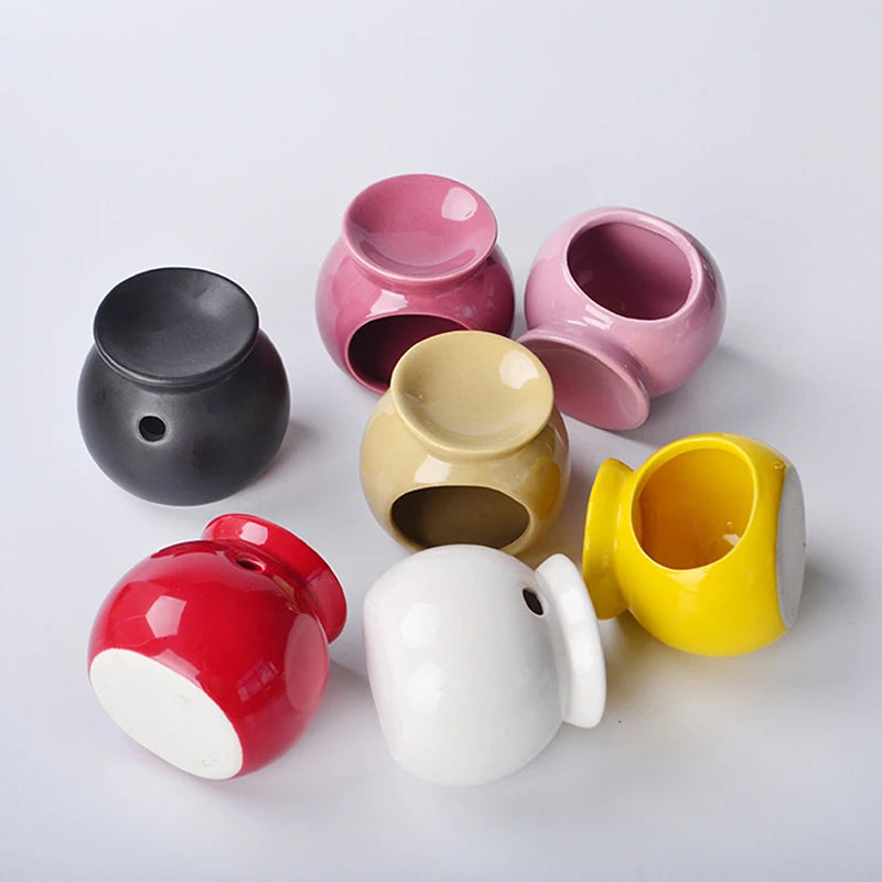 Ceramic Essential Oil Burner Incense Mini Candle Holder
