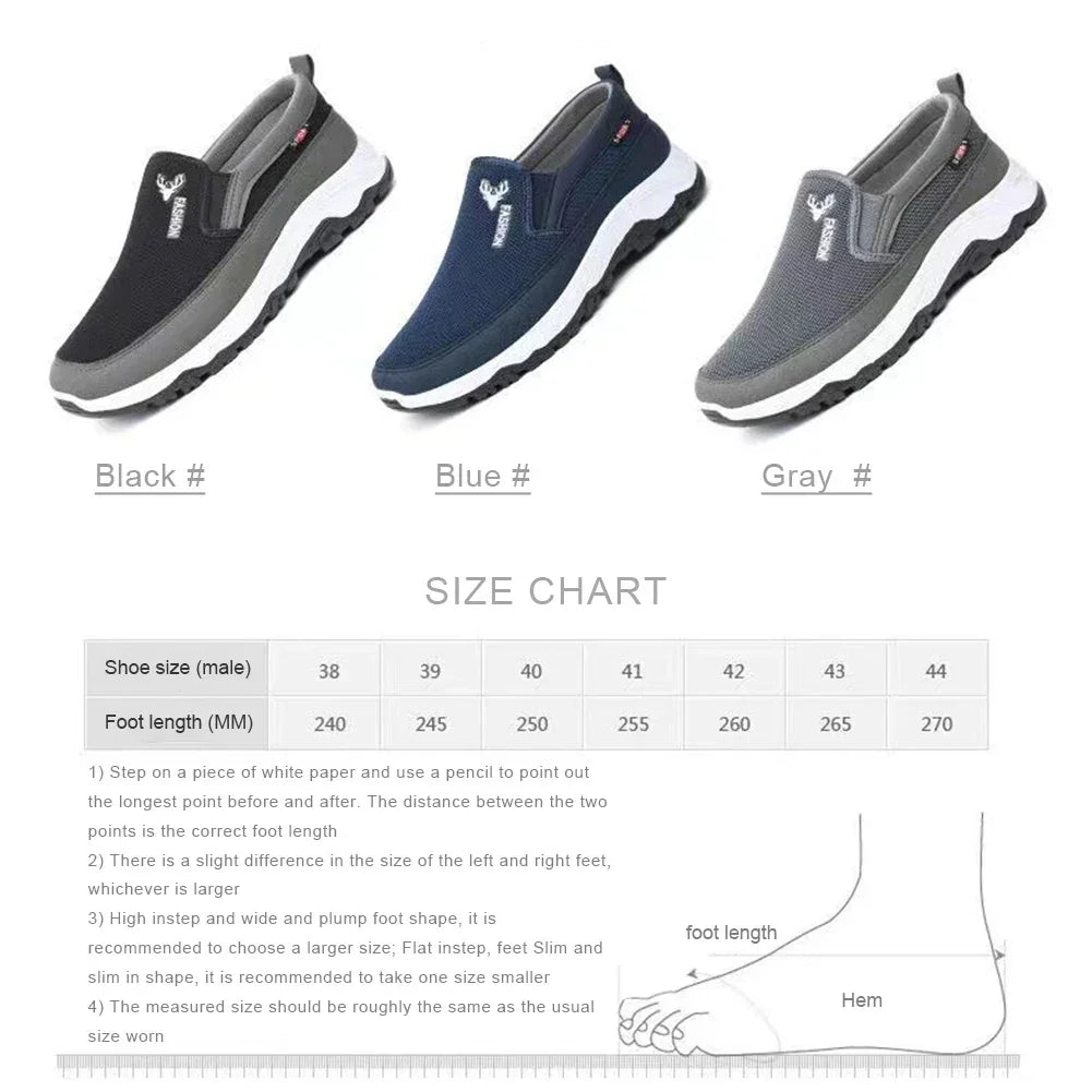 Men Penny Boat Shoes Sports Breathable - Empire P.E
