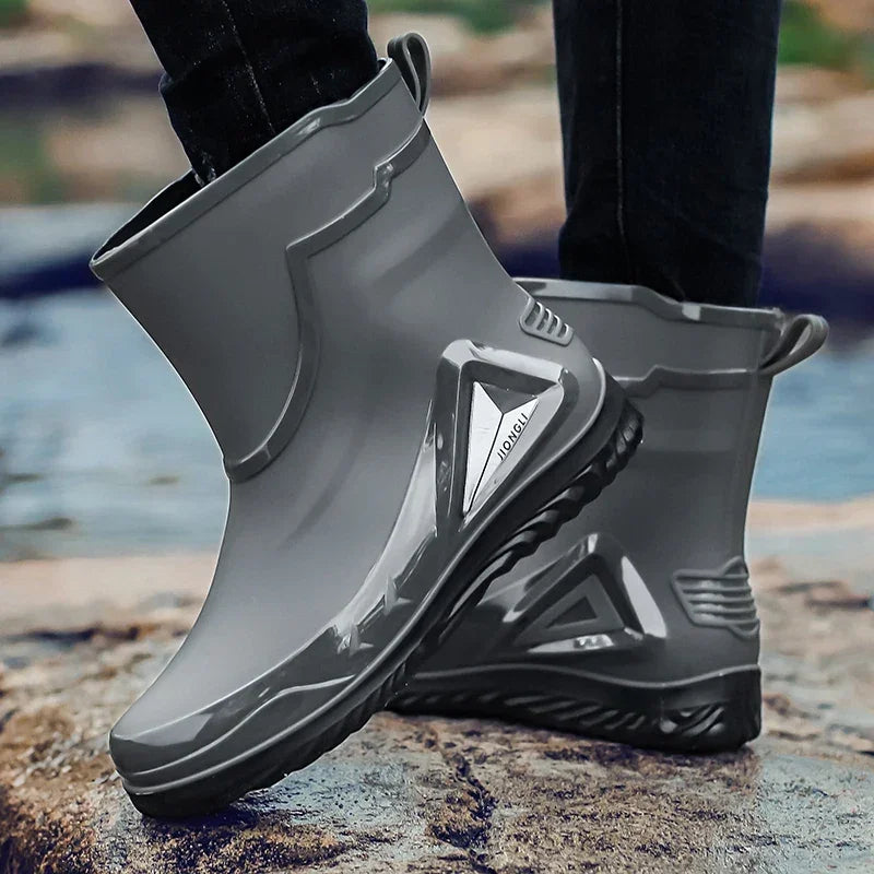 Waterproof Men's Rain Boots Agricultural Breathable Anti-skid - Empire P.E