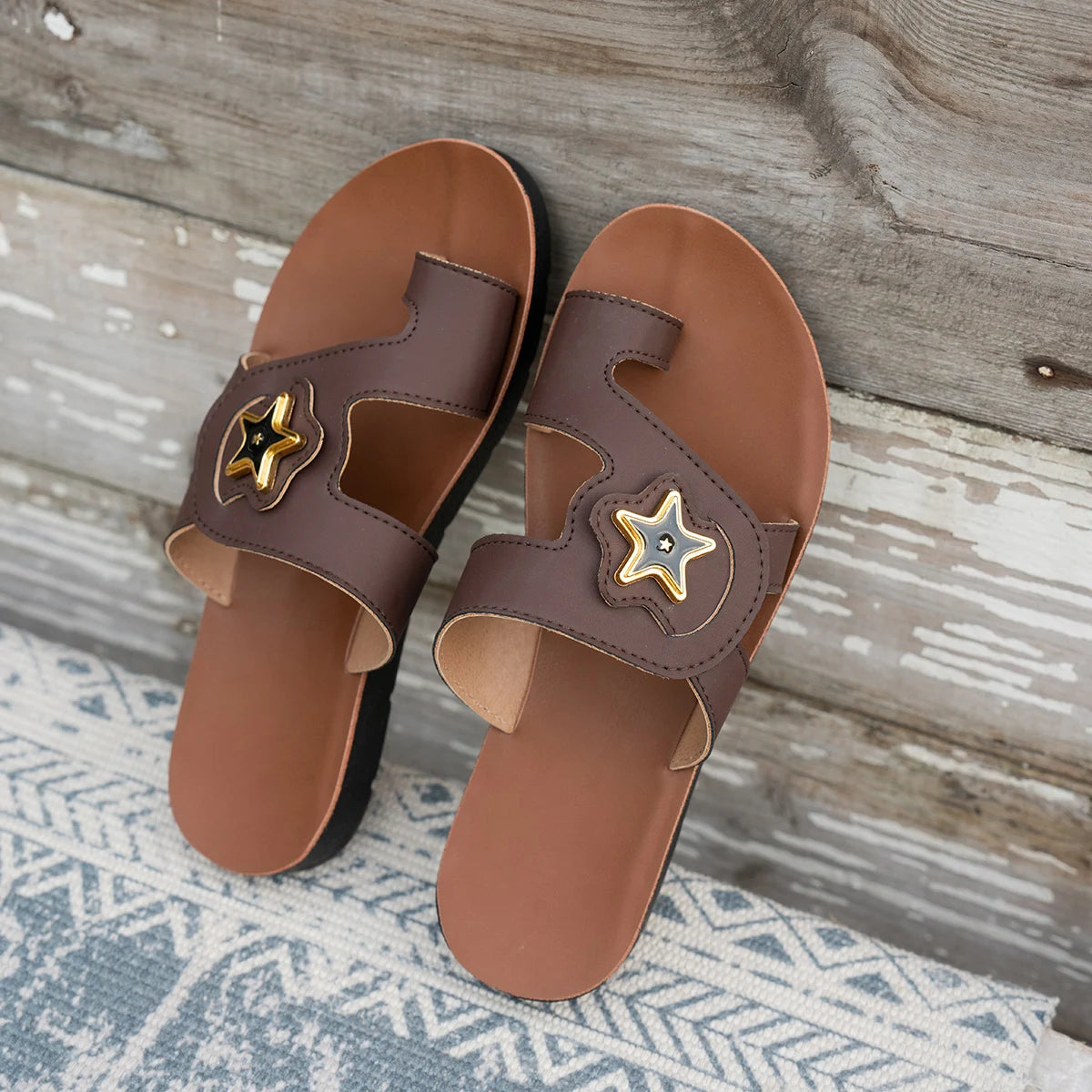 Women's Fashion Sandals with Elegant Star